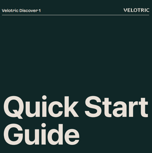 How to Assemble Your Velotric Discover 1 Plus – Velotric